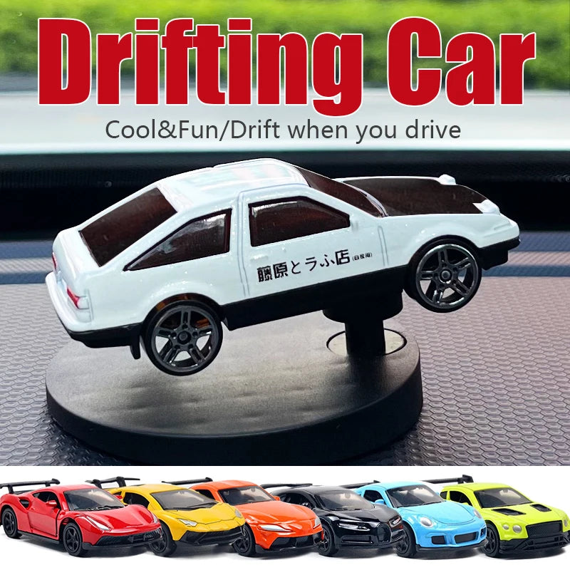 Drifting Car dashboard toy model swing turning car