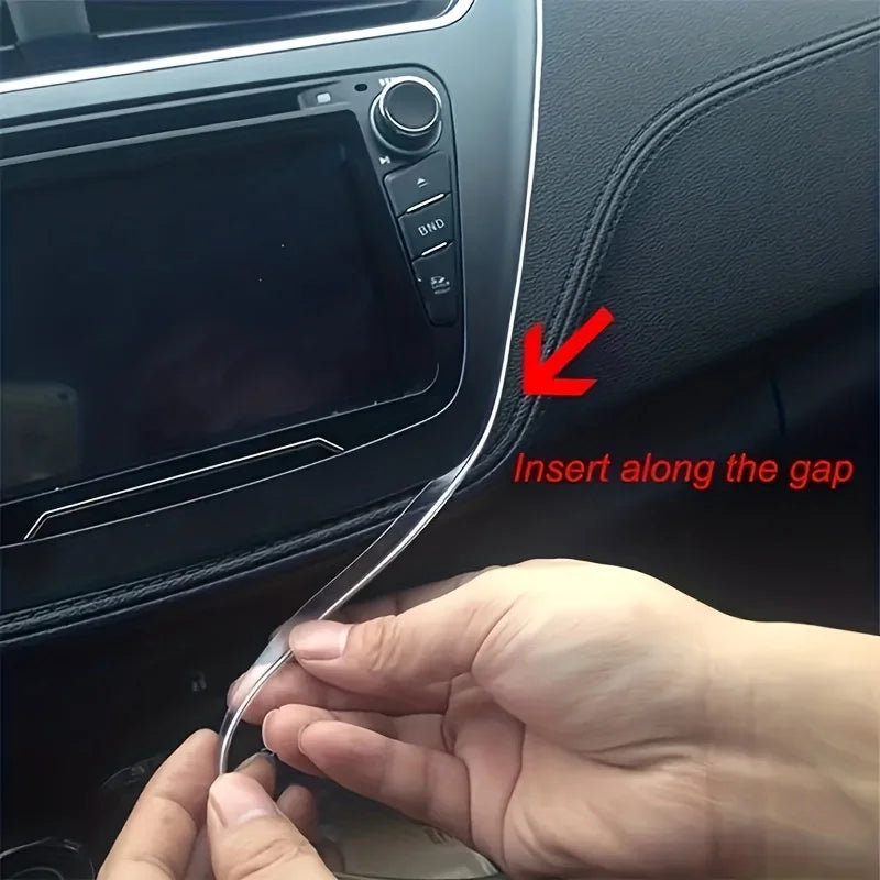 Car Interior Light LED Strip 5M USB Car Decoration Ambient Lamp Car Interior Led Decorative Lamp EL Wiring Neon Strip Universal